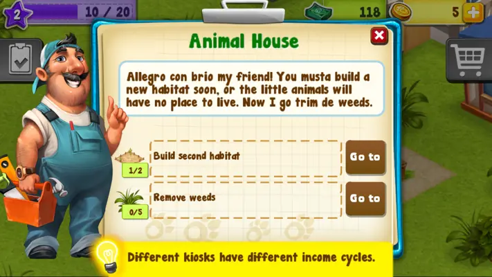 ZooCraft android App screenshot 1